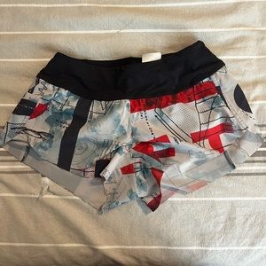 Reebok CrossFit Games style speedwick shorts with built in liner